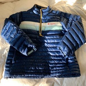 Blue Cotopaxi Down Quarter-Zip